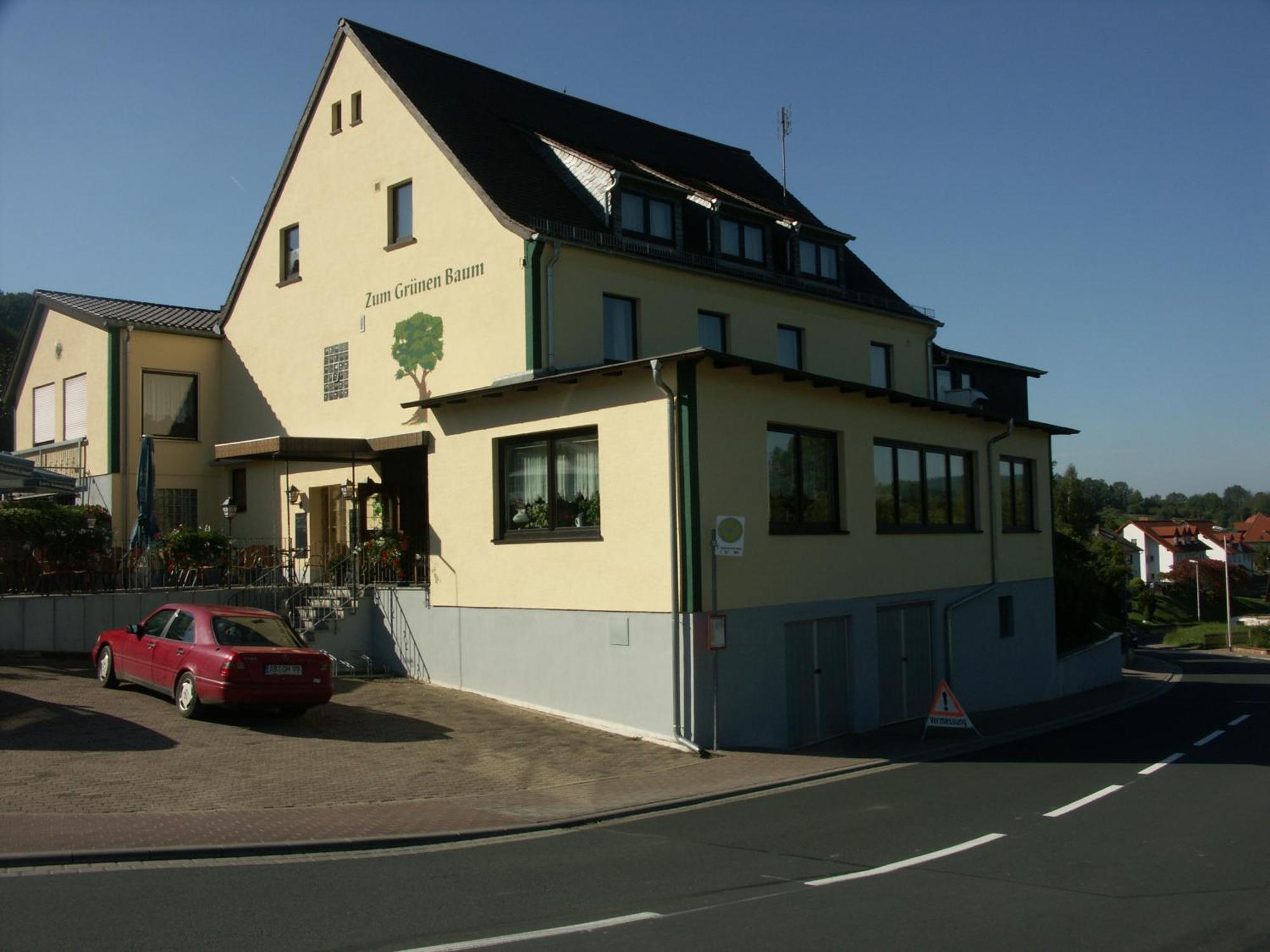 Restaurant Gruener Baum Hotel Leidersbach ภายนอก รูปภาพ